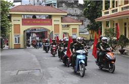 Sôi nổi Ngày hội “Thanh niên Quân đội với văn hóa giao thông”